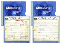 Paul McCartney and Wings Original 1973 Production Master Tapes for the Band on the Run